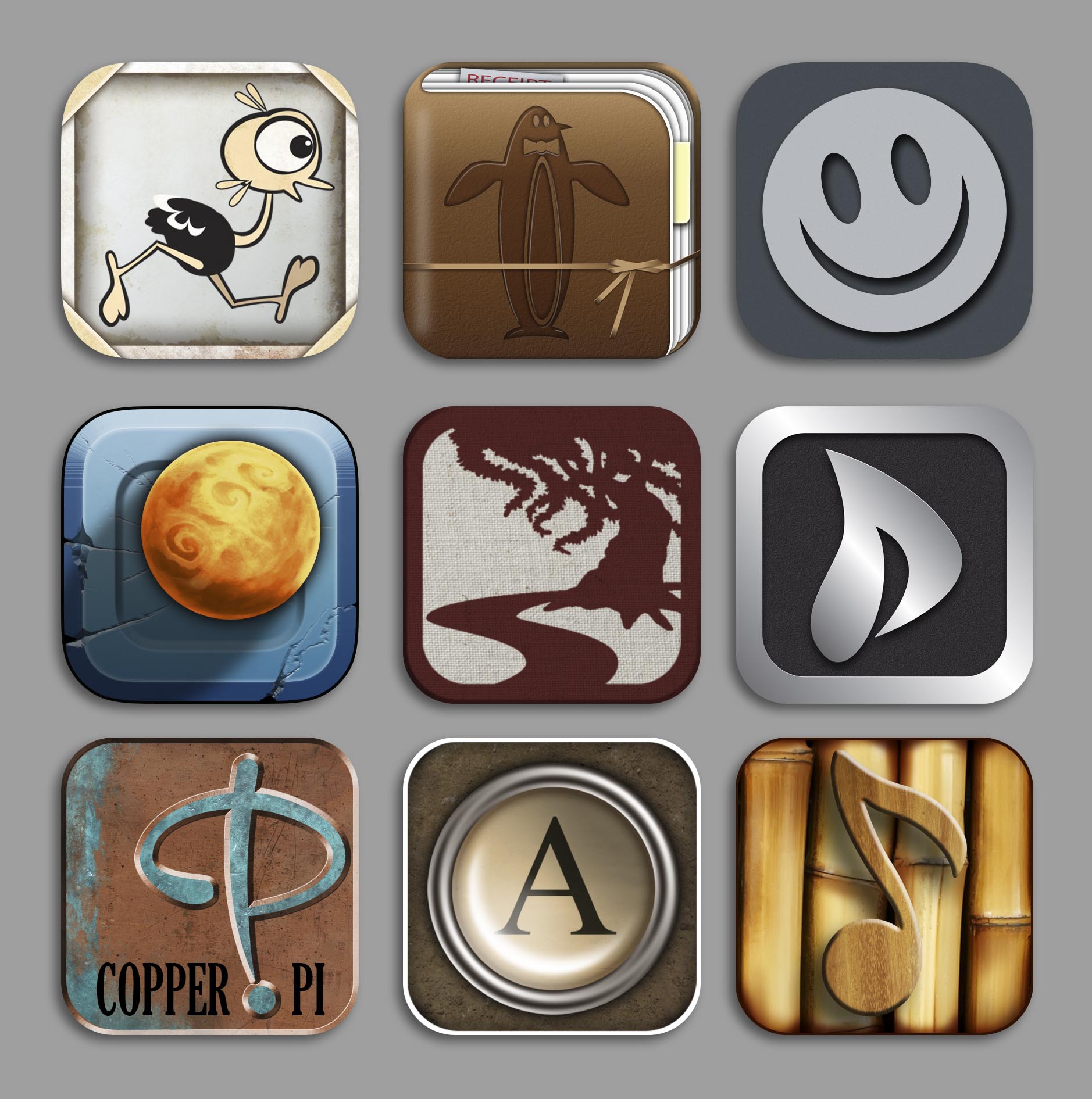 IOS App Icons 2 – Kory Fluckiger